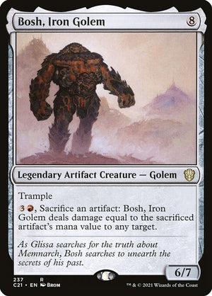 Bosh, Iron Golem (237) [Commander 2021]