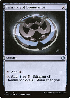 Talisman of Dominance (280) [Starter Commander Decks]
