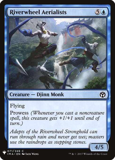 Riverwheel Aerialists (IMA-71) [The List]
