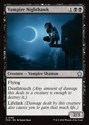 Vampire Nighthawk (186) [Foundations]