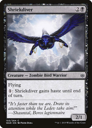 Shriekdiver (103) [War of the Spark]