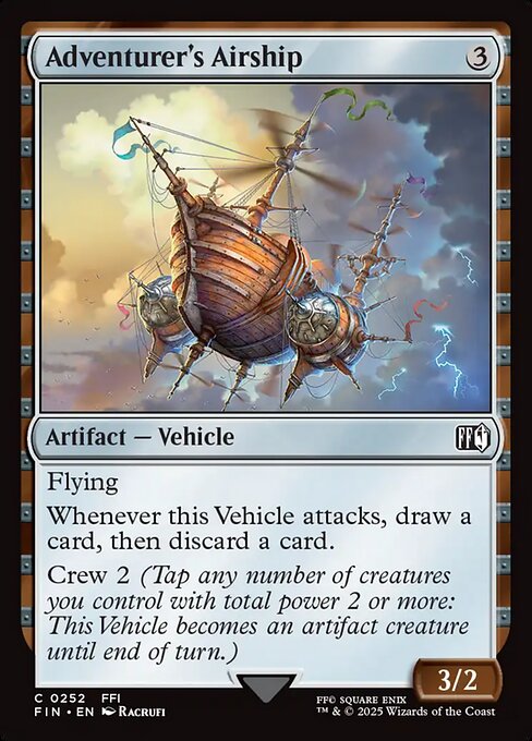Adventurer's Airship (252) [Final Fantasy]