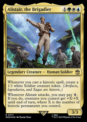 Alistair, the Brigadier (717) [Doctor Who]
