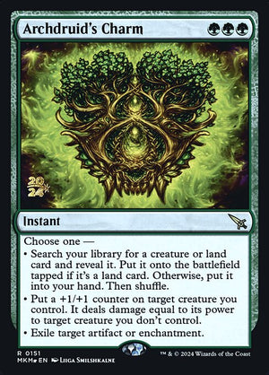Archdruid's Charm (151s) [Murders at Karlov Manor Promos]