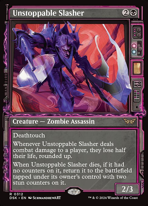 Unstoppable Slasher (312) [Duskmourn: House of Horror]