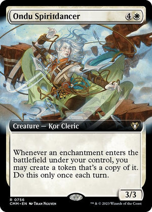 Ondu Spiritdancer (756) [Commander Masters] [Extended Art]