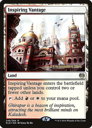 Inspiring Vantage (246s) [Kaladesh Promos]
