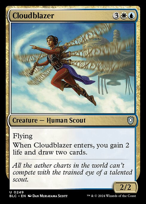 Cloudblazer (249) [Bloomburrow Commander]