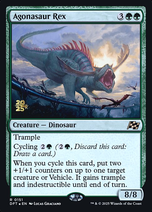 Agonasaur Rex (151s) [Aetherdrift Promos]