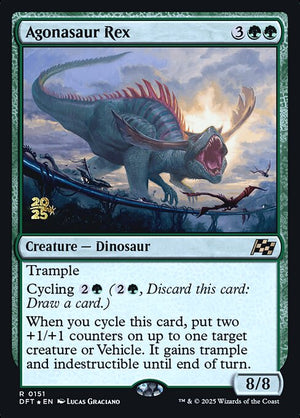 Agonasaur Rex (151s) [Aetherdrift Promos]