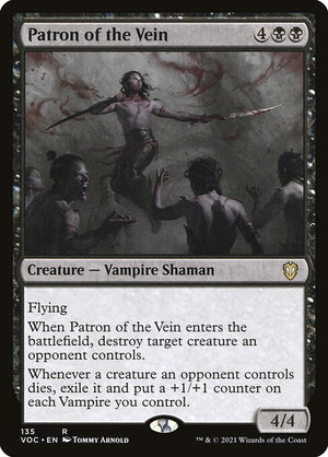 Patron of the Vein (135) [Crimson Vow Commander]
