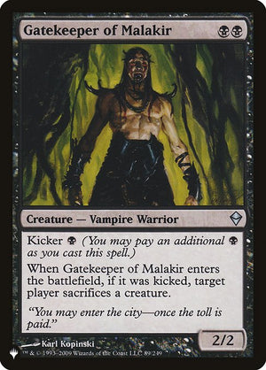 Gatekeeper of Malakir (ZEN-89) [The List]