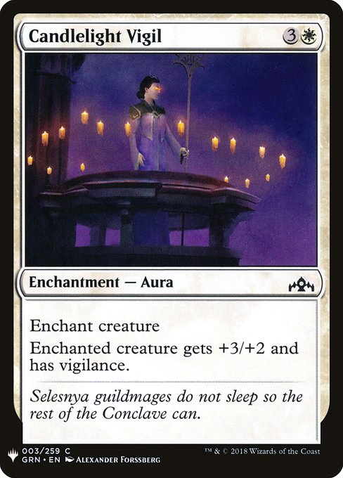 Candlelight Vigil (GRN-3) [The List]