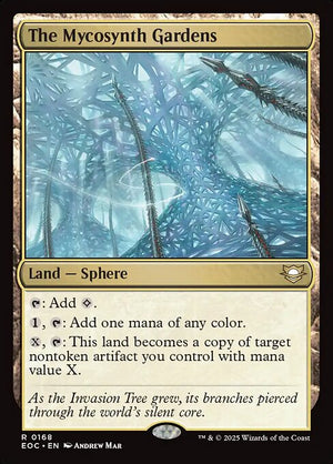 The Mycosynth Gardens (168) [Edge of Eternities Commander]