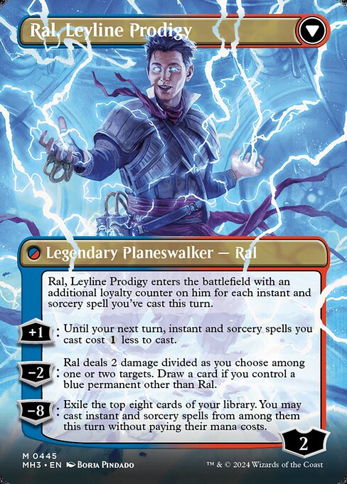 Ral, Monsoon Mage // Ral, Leyline Prodigy (445) [Modern Horizons 3]