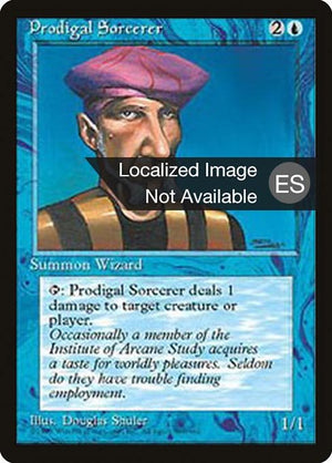 Prodigal Sorcerer (94) [Fourth Edition Foreign Black Border]