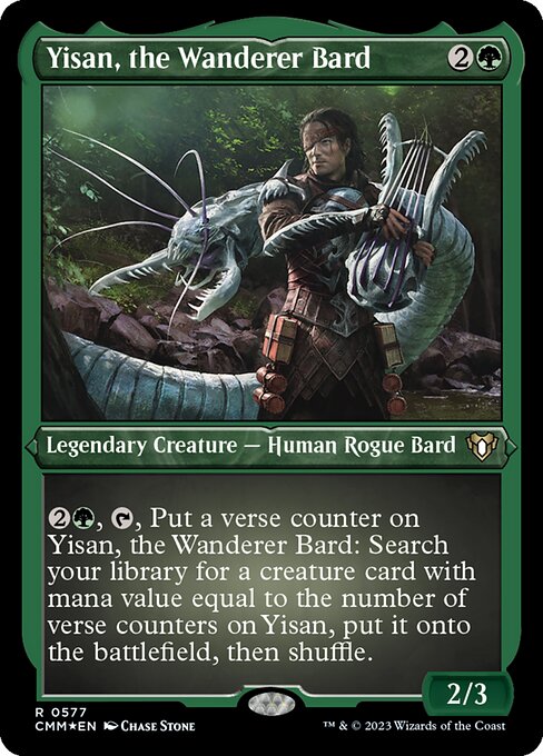 Yisan, the Wanderer Bard (577) [Commander Masters]