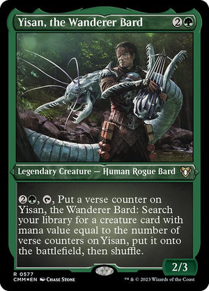 Yisan, the Wanderer Bard (577) [Commander Masters]