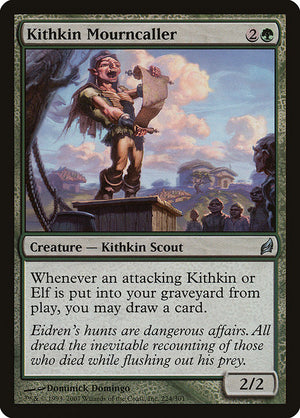 Kithkin Mourncaller (224) [Lorwyn]