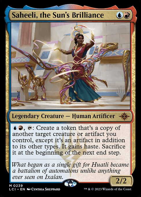 Saheeli, the Sun's Brilliance (239p) [The Lost Caverns of Ixalan Promos]