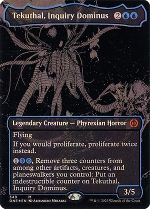 Tekuthal, Inquiry Dominus (349) [Phyrexia: All Will Be One] [Borderless]