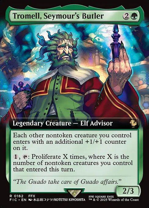 Tromell, Seymour's Butler (162) [Final Fantasy Commander]