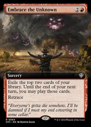 Embrace the Unknown (64) [Outlaws of Thunder Junction Commander]
