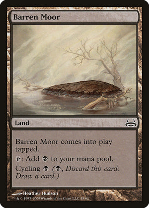 Barren Moor (58) [Duel Decks: Divine vs. Demonic]