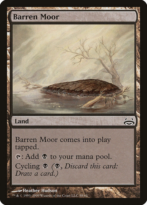 Barren Moor (58) [Duel Decks: Divine vs. Demonic]