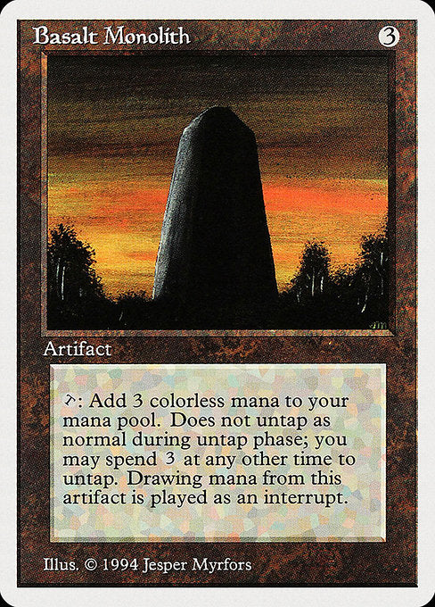 Basalt Monolith (235) [Summer Magic / Edgar]