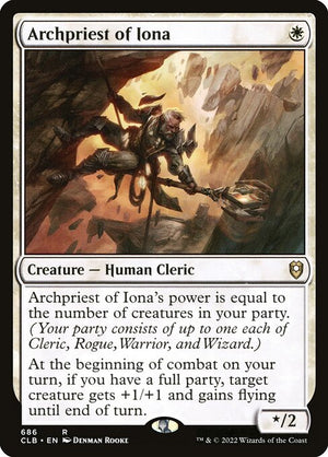 Archpriest of Iona (686) [Commander Legends: Battle for Baldur's Gate]