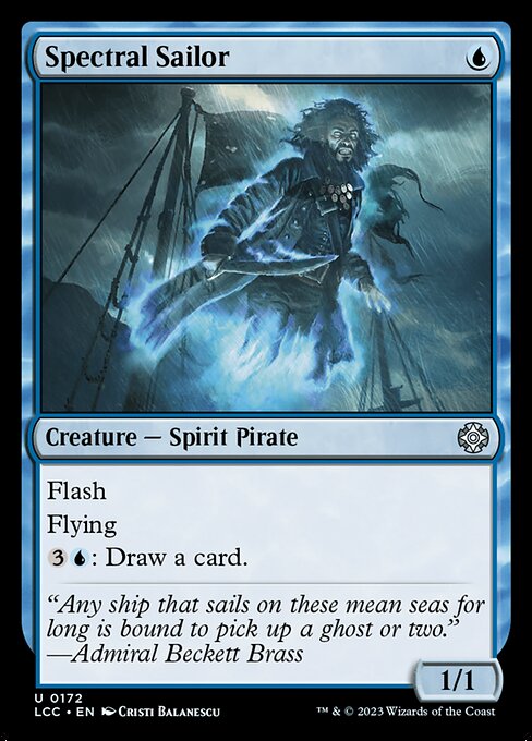 Spectral Sailor (172) [The Lost Caverns of Ixalan Commander]