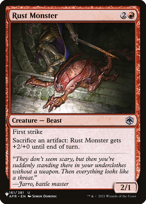 Rust Monster (AFR-161) [The List]