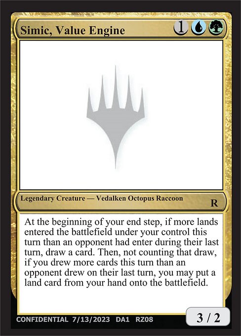 Simic, Value Engine (RZ08d) [Unknown Event]