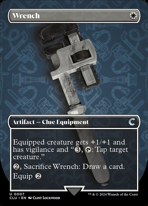 Wrench (7) [Ravnica: Clue Edition] [Borderless]