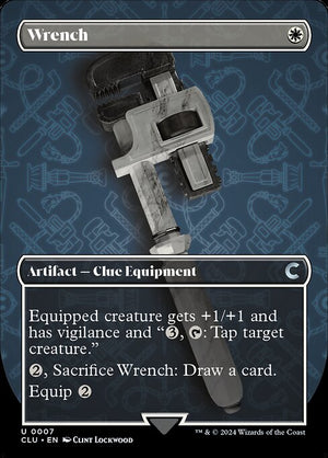 Wrench (7) [Ravnica: Clue Edition] [Borderless]