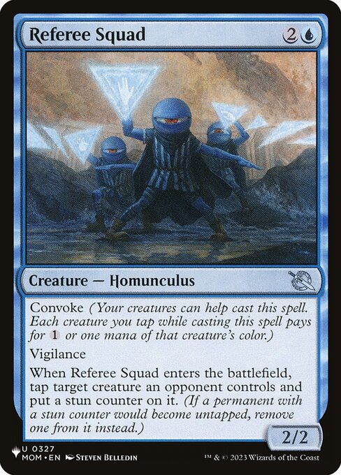 Referee Squad (MOM-327) [The List]