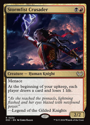Stormfist Crusader (234) [Duskmourn: House of Horror Commander]