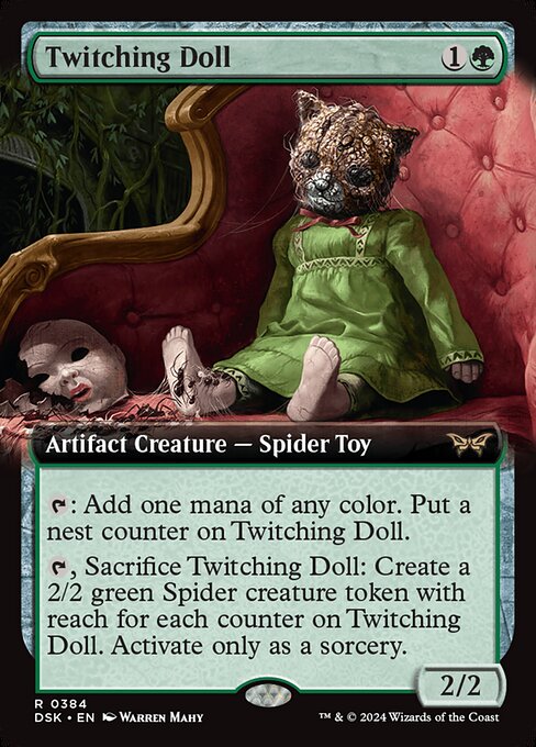 Twitching Doll (384) [Duskmourn: House of Horror]