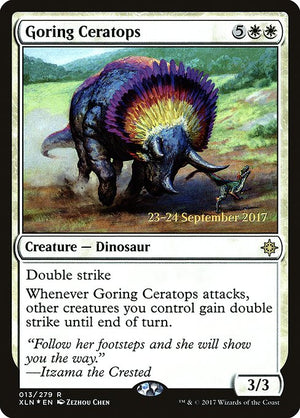 Goring Ceratops (13s) [Ixalan Promos]