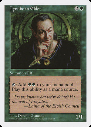 Fyndhorn Elder (297) [Fifth Edition]