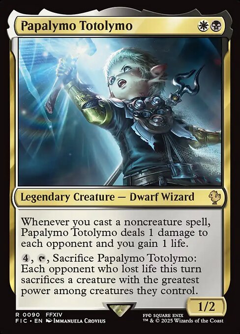 Papalymo Totolymo (90) [Final Fantasy Commander]