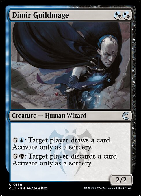 Dimir Guildmage (186) [Ravnica: Clue Edition]