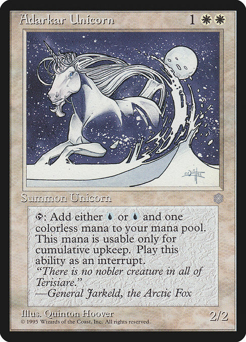 Adarkar Unicorn (1) [Ice Age]