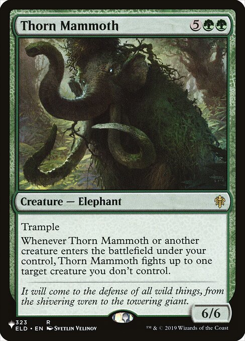Thorn Mammoth (ELD-323) [The List]