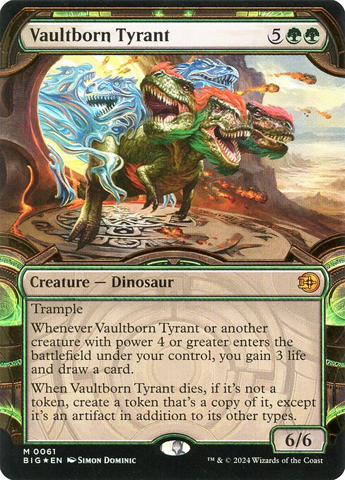 Vaultborn Tyrant (61) [The Big Score]