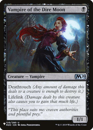 Vampire of the Dire Moon (M20-120) [The List]