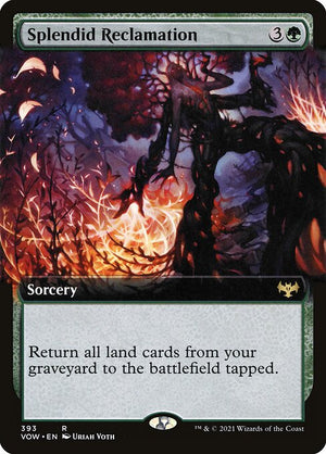 Splendid Reclamation (393) [Innistrad: Crimson Vow] [Extended Art]