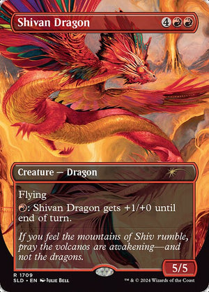 Shivan Dragon (1709) [Secret Lair Drop]