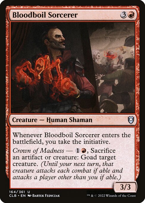 Bloodboil Sorcerer (164) [Commander Legends: Battle for Baldur's Gate]